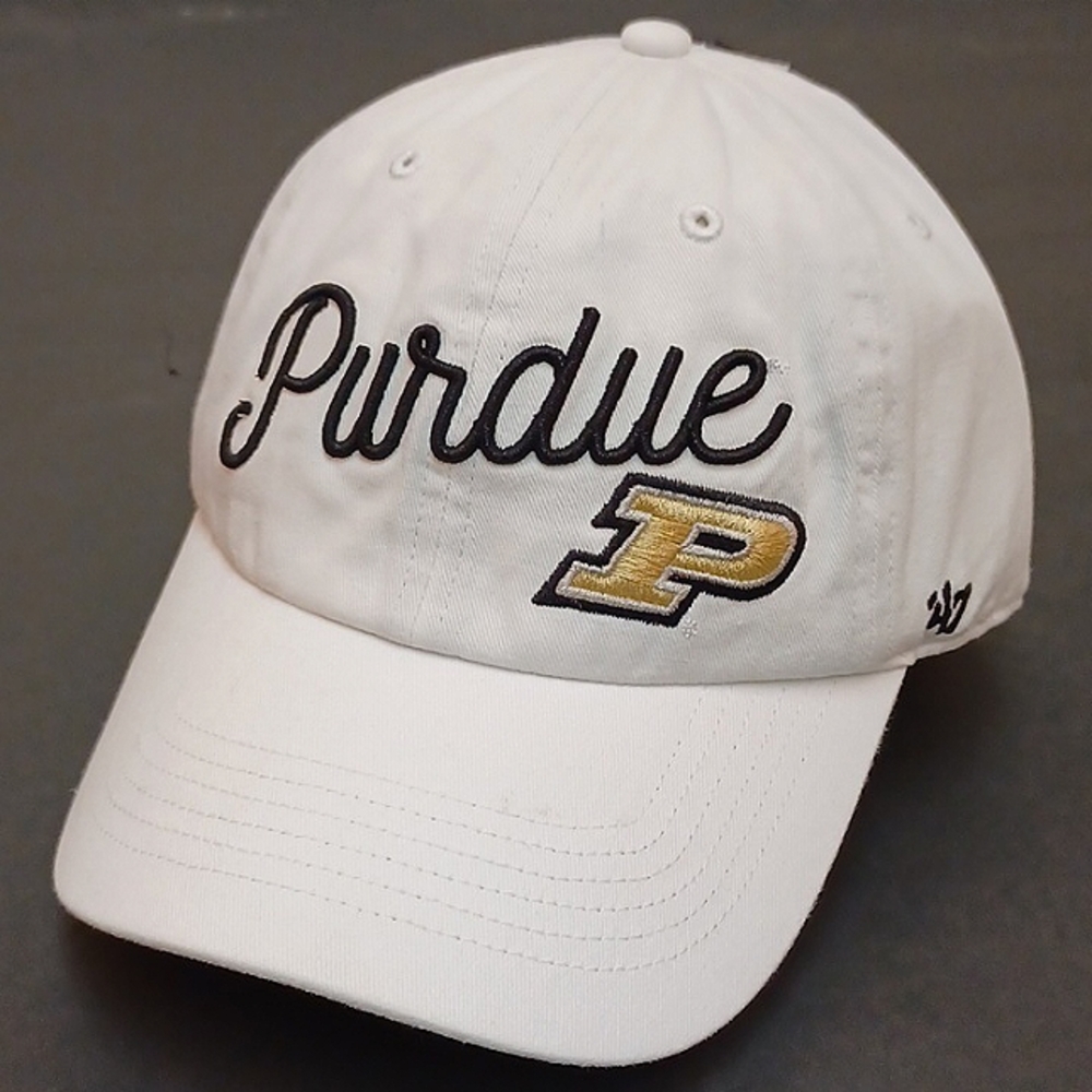 NWT 47 Brand Purdue Adjustable non structured hat.